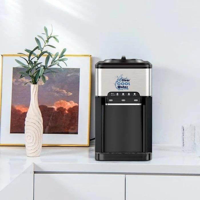 Clear Cool Water 3-in-1 Water Cooler Dispenser with Built-in Ice Maker w/ 3 Temperature Settings - Image 2